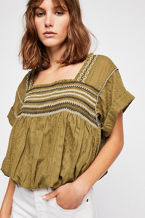 Wandering Skies Blouse By Free People